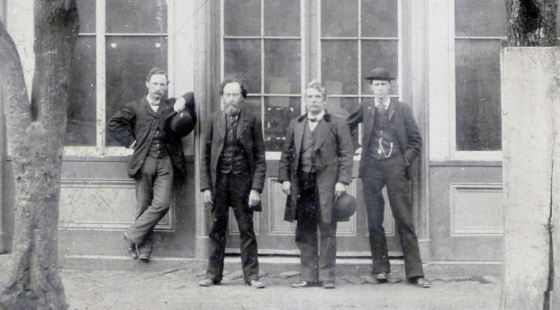 wilson-muir-founders black and white photo of the WMB founders