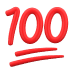 100 emoji